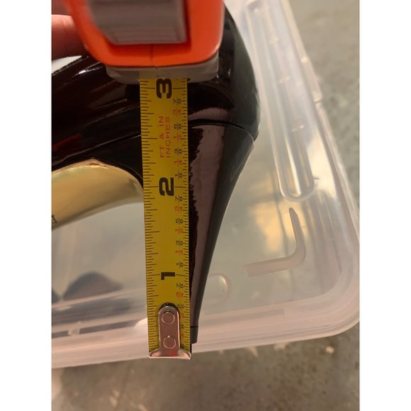 Anne Klein Womens Metallic Brownish Red Gold Pointed Heel Pumps Size 9M - Picture 6 of 7